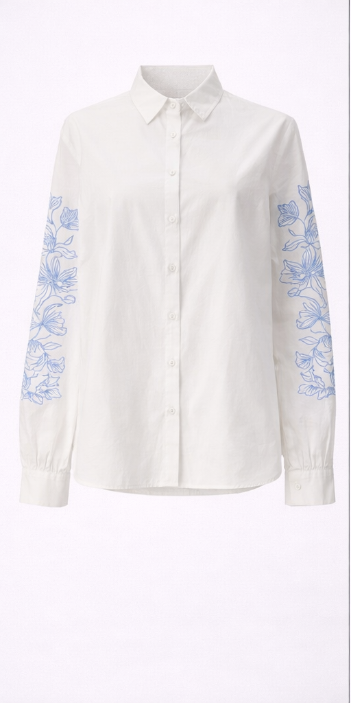 Koszula damska Cream CRJulene Shirt Snow White 38 - obrazek 2