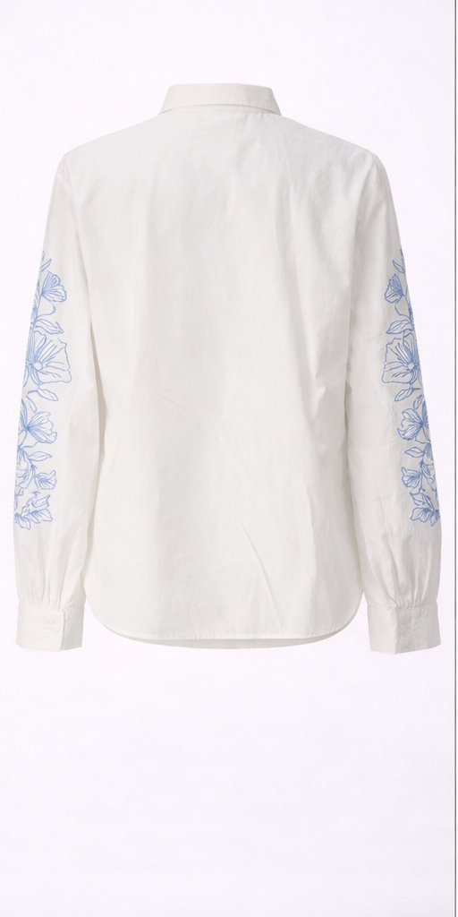 Koszula damska Cream CRJulene Shirt Snow White 38 - obrazek 3