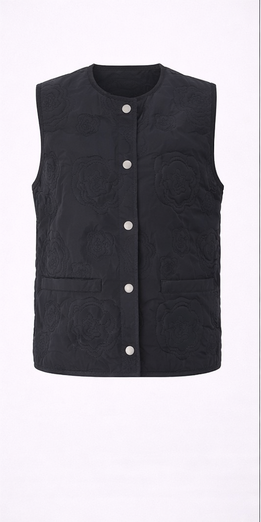 Kamizelka damska Cream CRHack Vest Pitch Black M/L - obrazek 2