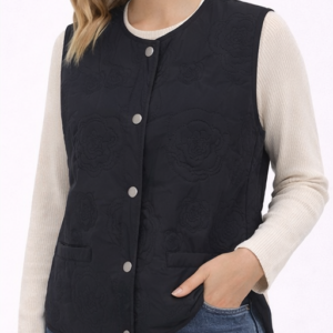 Kamizelka damska Cream CRHack Vest Pitch Black M/L