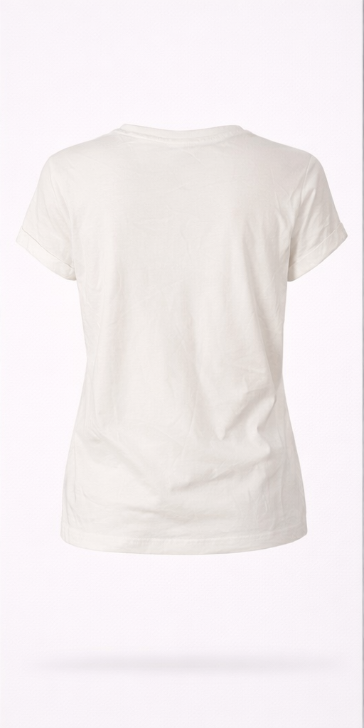 T-shirt damski Cream CRLumilla T-Shirt Red Lips rozmiar M - obrazek 3