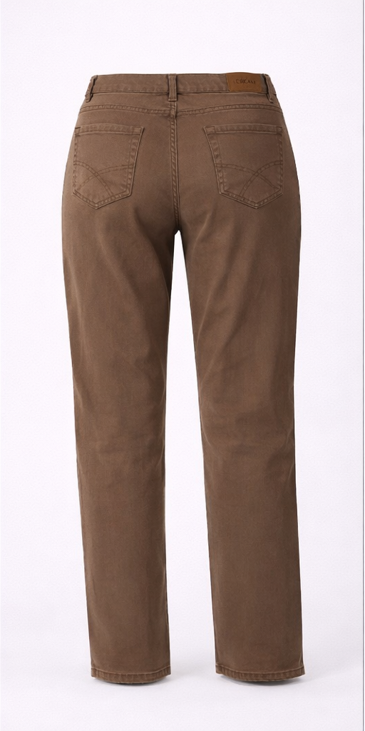 Spodnie damskie Cream CRSophia LP Straight Twill Coco Fit Cocoa Cr rozmiar 29/32 - obrazek 3