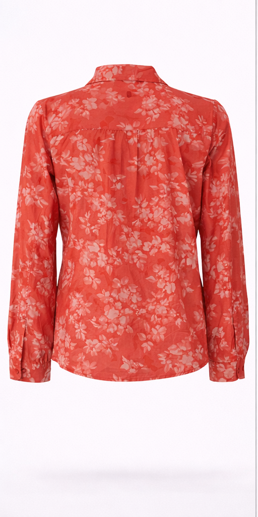 Cream CRBeatrice Shirt koszula damska Red Flower rozmiar 38 - obrazek 3