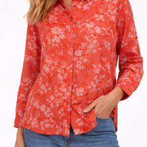 Cream CRBeatrice Shirt koszula damska Red Flower rozmiar 38