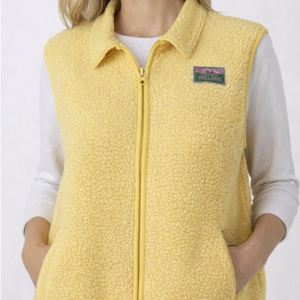 Kamizelka teddy CUCatina Teddy Waistcoat żółta Lemon Meringue rozmiar M