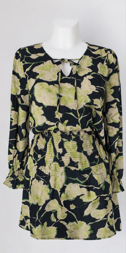 Bluzka damska Cream CRClaire Blouse Navy Flower Print wiskoza rozmiar 38 - obrazek 2