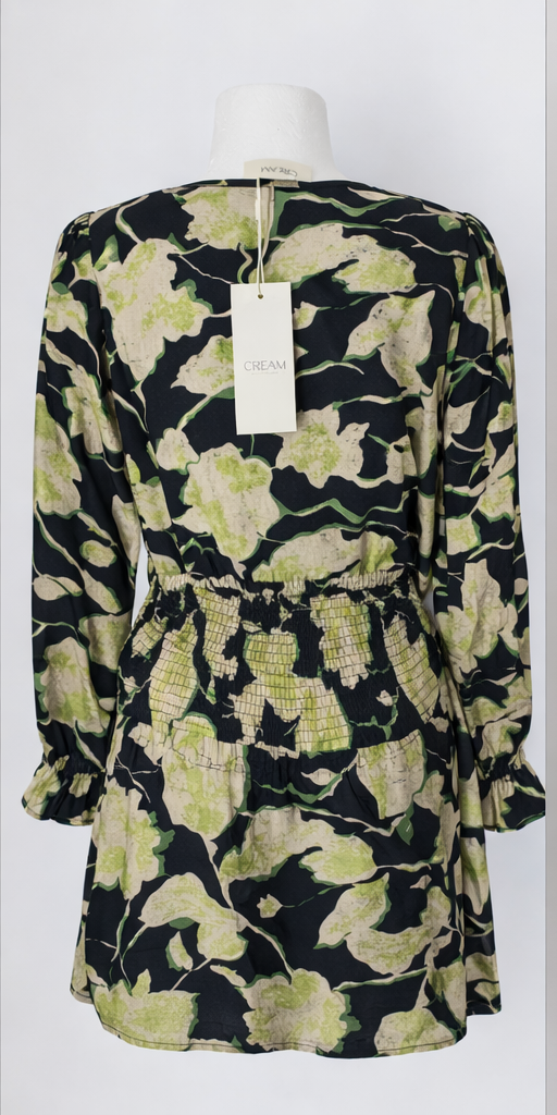 Bluzka damska Cream CRClaire Blouse Navy Flower Print wiskoza rozmiar 38 - obrazek 3