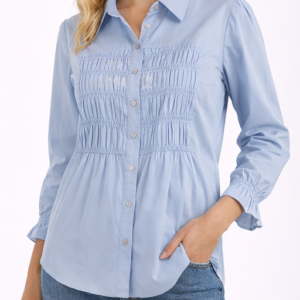 Koszula damska Cream CRAudeline Shirt Cashmere Blue rozmiar 38