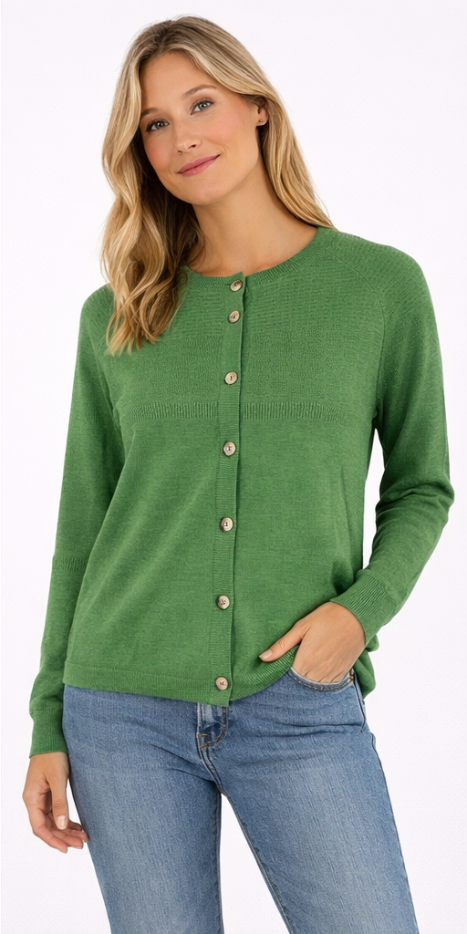 Kardigan damski Cream CRDela Cardigan Jade Green rozmiar M - obrazek 4
