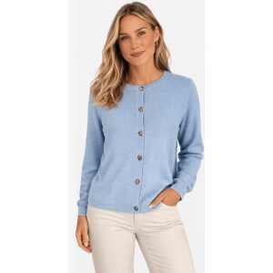 Kardigan damski Cream CRDela Cardigan Cashmere Blue Mel rozmiar M