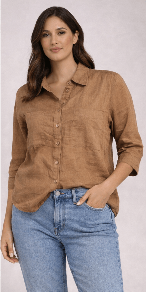 Koszula damska Babett Tif Tiffy Shirt Tannin M