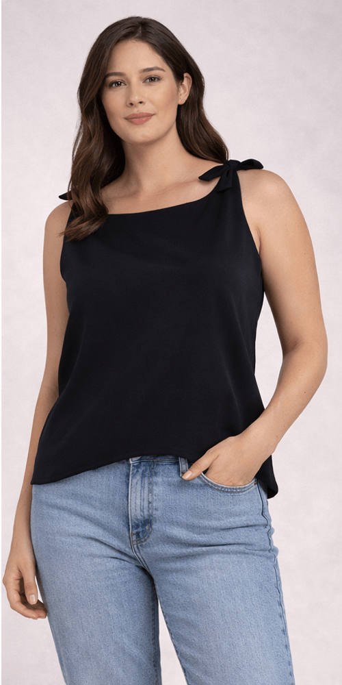 Bluzka damska Culture CUnalina Clara Top czarna rozmiar 38
