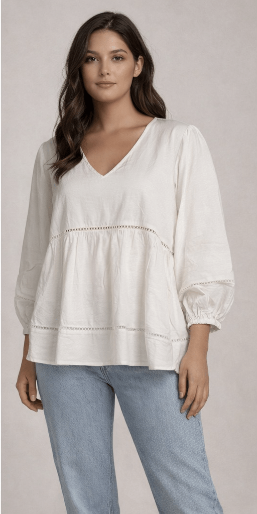 Bluzka Culture CUkana Urta Blouse biała M