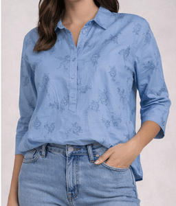 Bluzka damska Culture CUsissa Blouse niebieska M