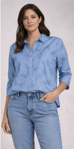 Bluzka damska Culture CUsissa Blouse niebieska M