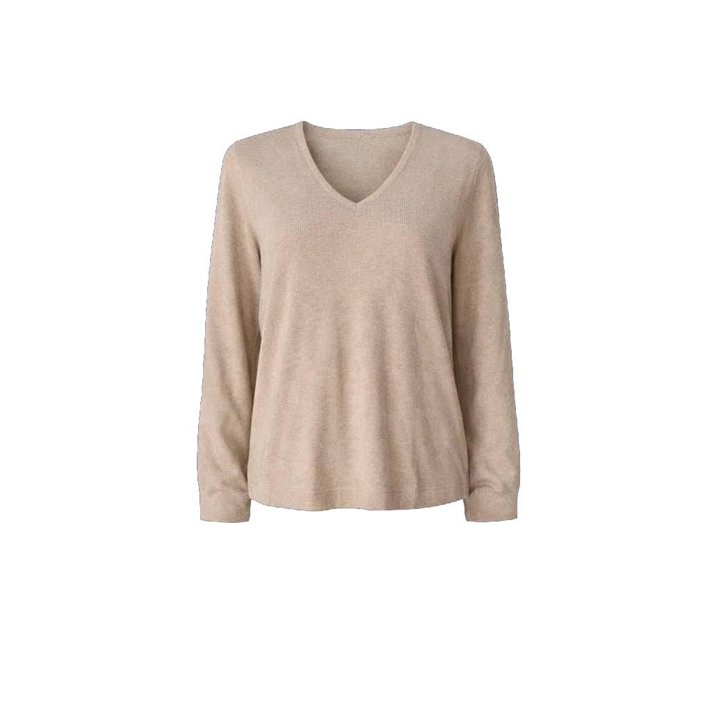Bluzka damska Cream CRDela Knit Blouse Oat Melange rozmiar M