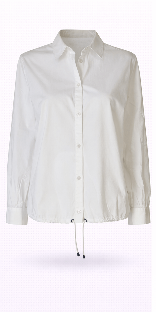 Koszula damska Culture CREstela Short Shirt biała z paskiem na plecach rozmiar 36