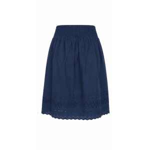 Cream CRJana Skirt spódnica ażurowa haftowana granatowa rozmiar 38
